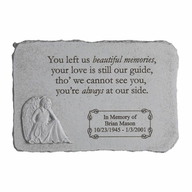 Personalized Memorial Garden Stones | Engraved Memory Stones