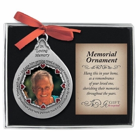Photo Keepsake Ornament - God Saw Him