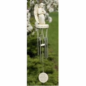 Praying Angel Memorial Wind Chimes
