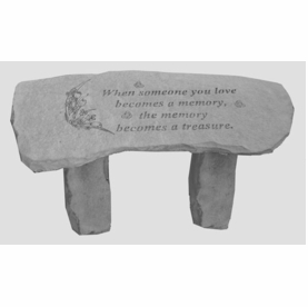 When Someone You Love... - Memorial Bench