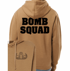 Coyote Brown Custom EOD Hoodie