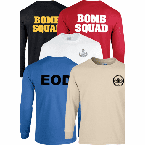 Customizable Long Sleeve EOD Tee