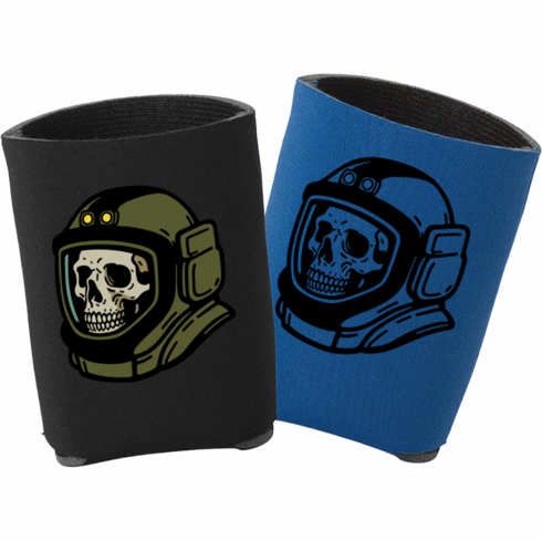 EOD Skull Helmet Koozie