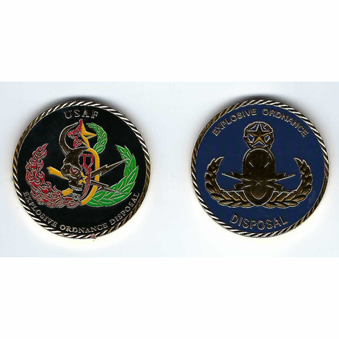 Half Skull EOD Coin