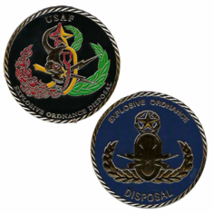Half Skull EOD Coin
