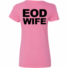 EOD Supporter Back Print V Neck