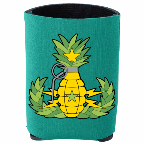 Pineapple Badge Koozie