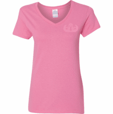Pink on Pink EOD V-Neck
