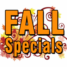 Fall Specials