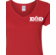 Ladies V-Neck Bomb Suit Guy with Flag Single Color