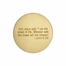 1-1/2 Inch Gold Plated Die Struck First Communion Coin with Imprinting