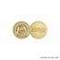 1-1/2 Inch Gold Plated Die Struck First Communion Coin with Imprinting