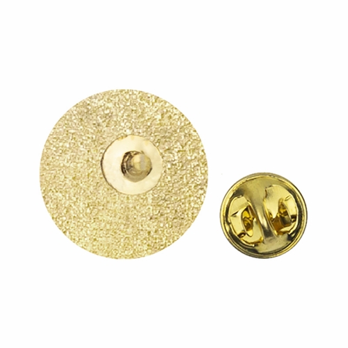 1/2 x 1/2 Inch Round Lutheran Shield Lapel Pin