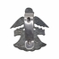 1-7/8 Inch Fine Pewter Angel with "A Mother's Love is Unconditional Forever" Visor Clip