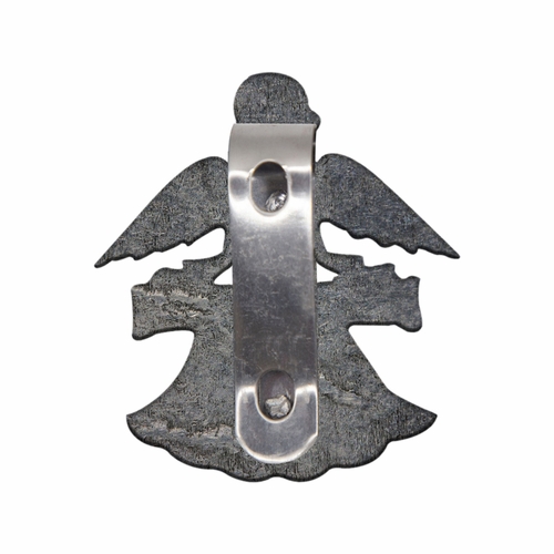 1-7/8 Inch Fine Pewter Angel with "A Mother's Love is Unconditional Forever" Visor Clip