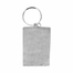 1-7/8 Inch Fine Pewter Footprints in the Sand Faith Key Chain