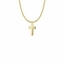 1 Inch 10KT Gold Filled Cross with Centered "Grandma" Engraving Necklace