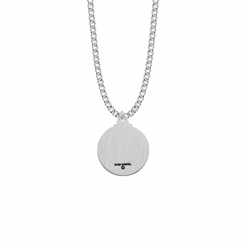 1 Inch Sterling Silver Round St. Joseph Medal, Patron Saint of Carpenters and Fathers