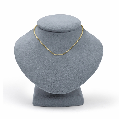 13 Inch Gold Plated Cable Necklace Chain for Babies