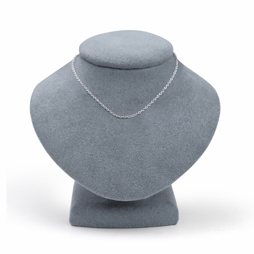 13 Inch Silver Plated Cable Necklace Chain for Babies