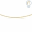16 Inch Stainless Steel 14KT Gold Plated Cable Necklace Chain