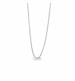 16 Inch Sterling Silver Cable Necklace Chain