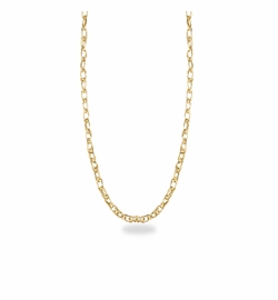 18 Inch 14KT Gold Rope Necklace Chain