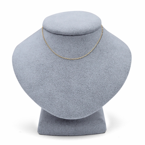 18 Inch 14KT Gold Rope Necklace Chain