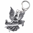 2-1/8 x 2 Inch Pewter Guardian Angel Baby Clip-On Stroller Medal