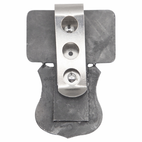 2-5/8 Inch Fine Pewter St. Michael Policeman's Prayer Visor Clip