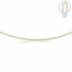 20 Inch Gold Plated Curb Necklace Chain