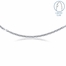 22 Inch Silver Plated Round Link Cable Necklace Chain