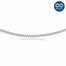 24 Inch Stainless Steel Rhodium Plated Curb Endless Necklace Chain
