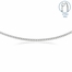 27 Inch Stainless Steel Rhodium Plated Curb Necklace Chain