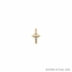 3/4 Inch 14KT Gold Two-Tone Celtic Crucifix Pendant