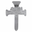4-3/4 Inch Antiqued Pewter Nail Wall Crucifix