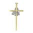 4 Inch Brass First Communion Chalice Wall Cross