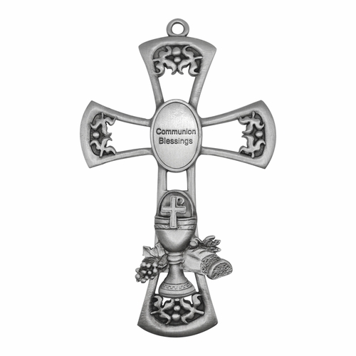 5-1/2 Inch Communion Blessings Wall Cross