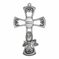 5-1/2 Inch Communion Blessings Wall Cross