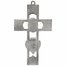 5-1/2 Inch Pierced Pewter Dove Confirmation Wall Cross
