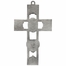 5-1/2 Inch Pierced Pewter Godfather Wall Cross