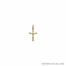 5/6 Inch 14KT Gold Crucifix Pendant