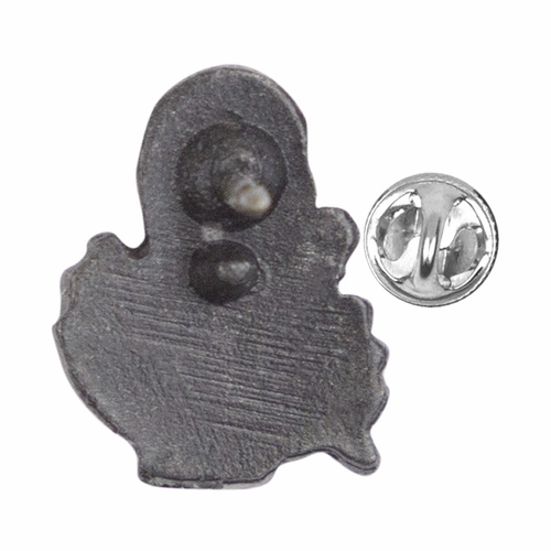 5/8 x 1/2 Inch Pewter Communion Chalice Lapel Pin