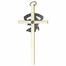 7 Inch Brass and Pewter "Confirmed in Christ" Dove Confirmation Wall Cross