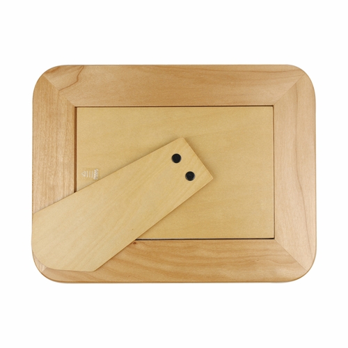 8 x 6-1/2 Inch Maple Wood Police Photo Frame