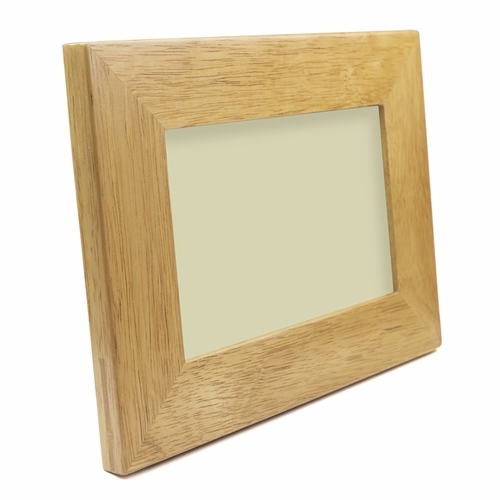 9-1/8 x 7-1/8 Inch Hardwood Confirmed in Christ Photo Frame-Holds 4 x 6 Inch Photo