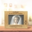 9-1/8 x 7-1/8 Inch Hardwood Granddaughter First Holy Communion Photo Frame-Holds 4 x 6 Inch Photo