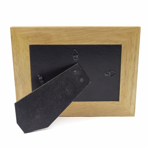 9-1/8 x 7-1/8 Inch Hardwood Grandson Baptism Photo Frame-Holds 4 x 6 Inch Photo