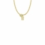 9/16 Inch 18KT Gold Plated Over Sterling Silver Mustard Seed Passage Plate and Heart Necklace