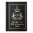 Boy's Communion Set with Black Mass Book, Cloth Scapular, Rosary, and Pin